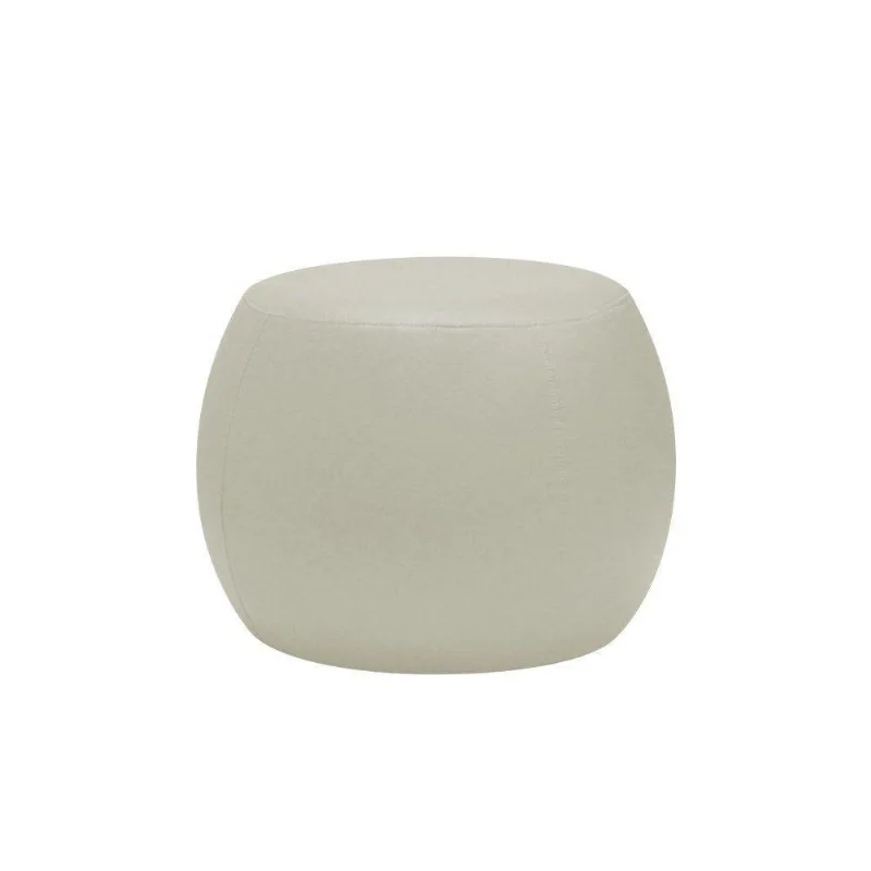 Puff Cleo 55cm Corano Bege Claro Gran Belo