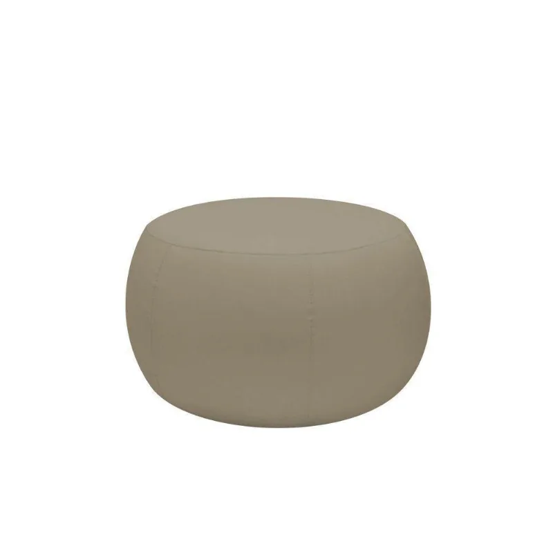 Puff Cleo 70cm Corano Bege Escuro Gran Belo