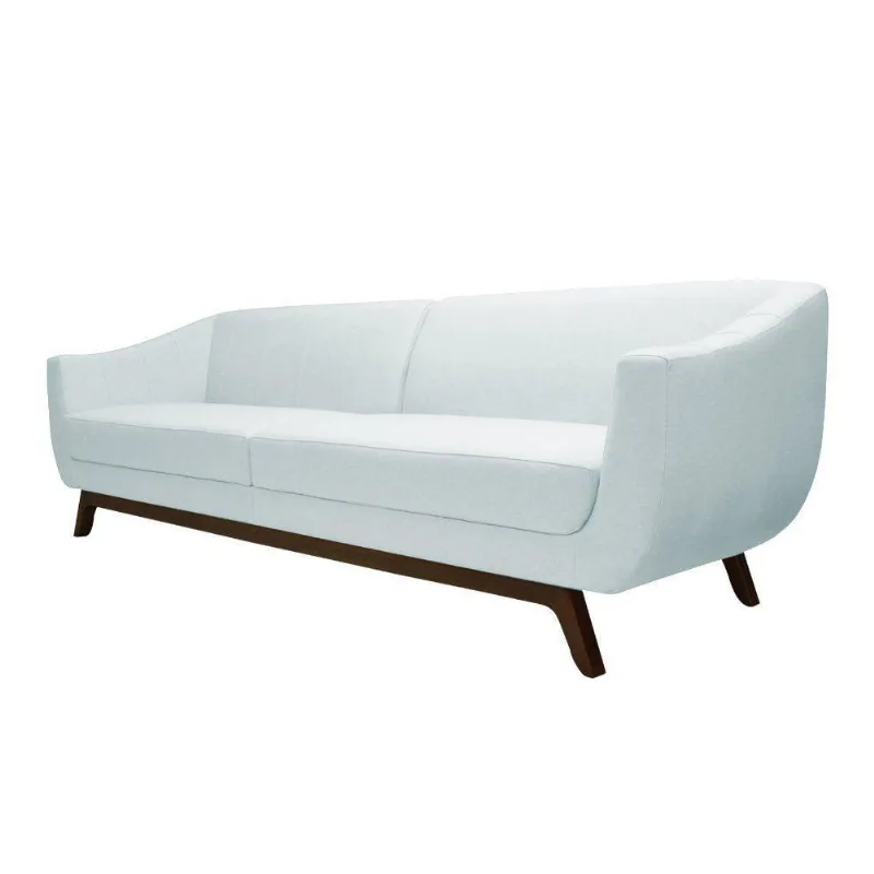 Sofá Boomer 260cm Corano Branco - Gran Belo
