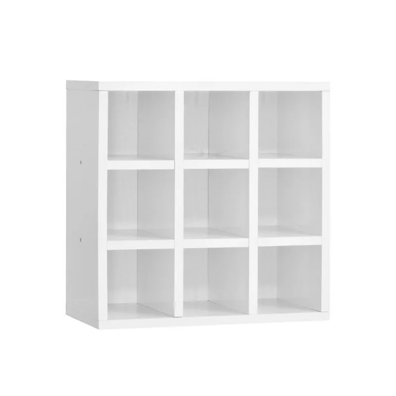 Nicho Porta Toalhas 09 Lugares 40x40cm Branco - ajl Móveis - Gran Belo