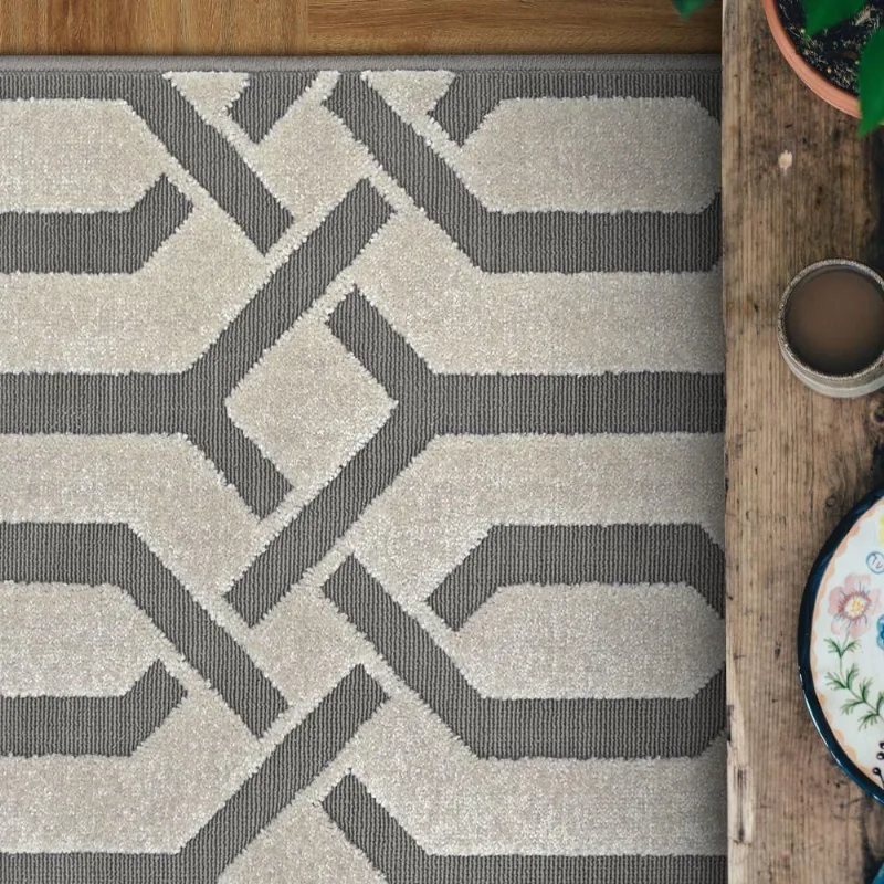 Tapete Chevron 2,50x3,50 Minério Tapetes São Carlos - Gran Belo