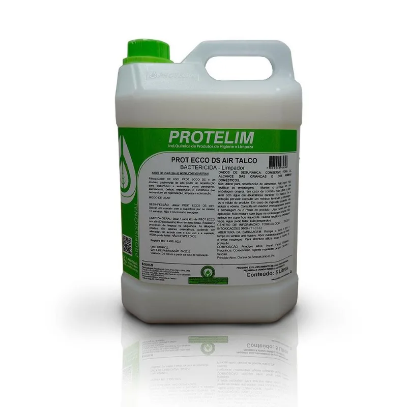 Desinfetante Prot Ecco Ds Air Talco 5lt Protelim