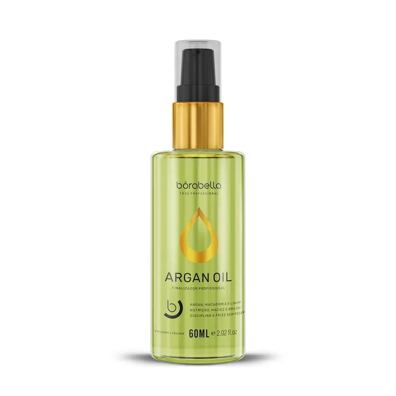 Reparador De Pontas Óleo De Argan Borabella 60Ml