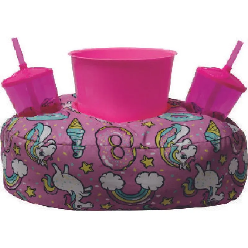 Almofada Porta Pipoca 34 X30 X12 Cm Unicornio
