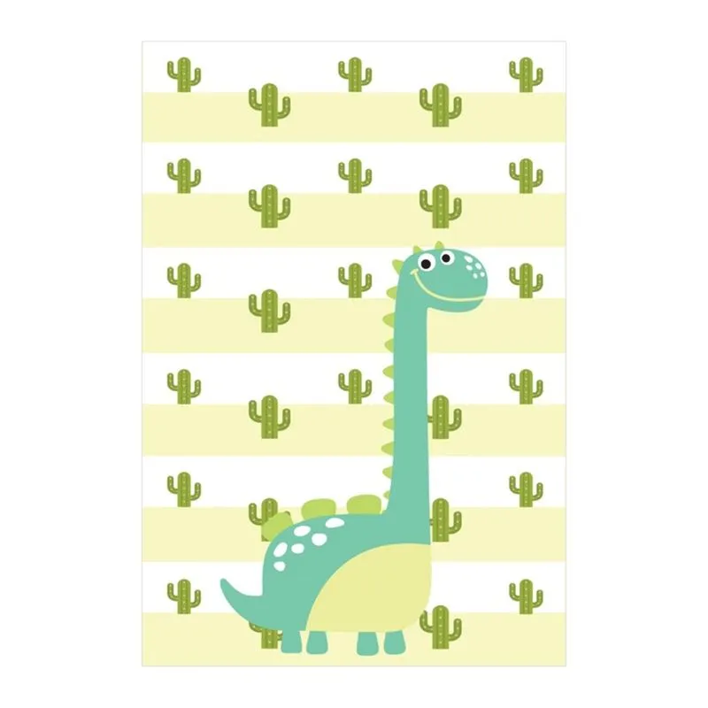 Placa Decorativa MDF Infantil Dinossauro Baby Verde