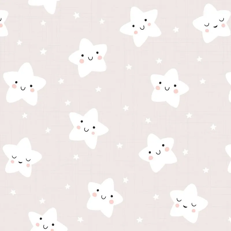 Papel de Parede Estrelas para Quarto Infantil 2,70x0,57m