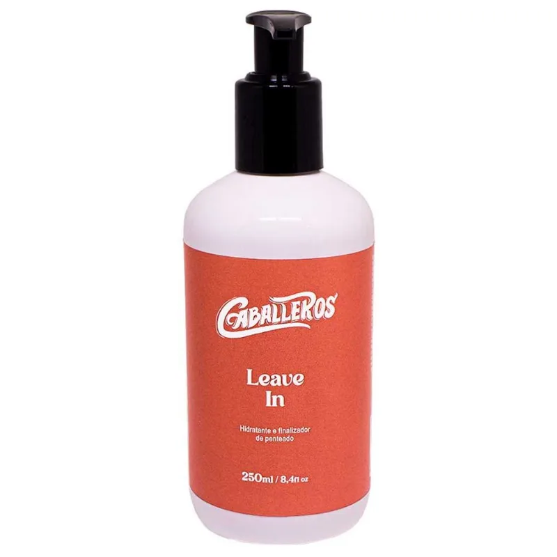Leave-in 250ml Hidratante E Finalizador De Penteado Caballeros