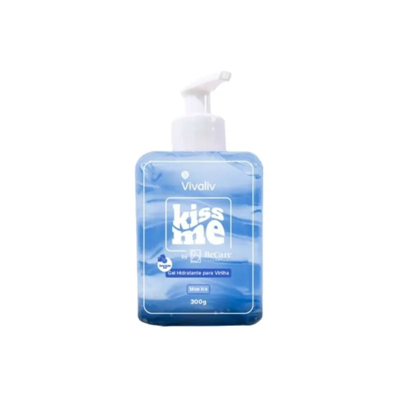 Gel Íntimo Vivaliv Blue Ice HID INTIMO KISS ME 300ML BLUE ICE BE CAR