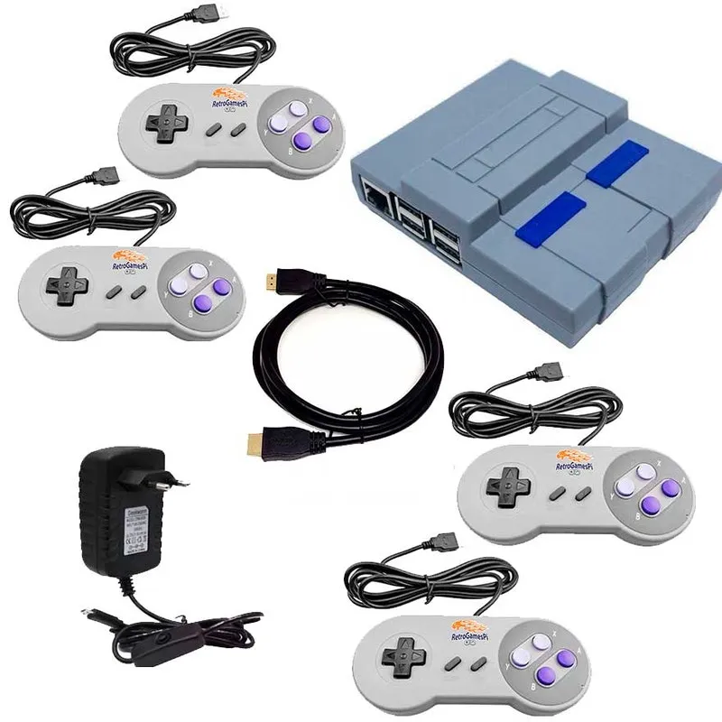 Super Nintendo Classico Recalbox 10000 4 Controles Snes