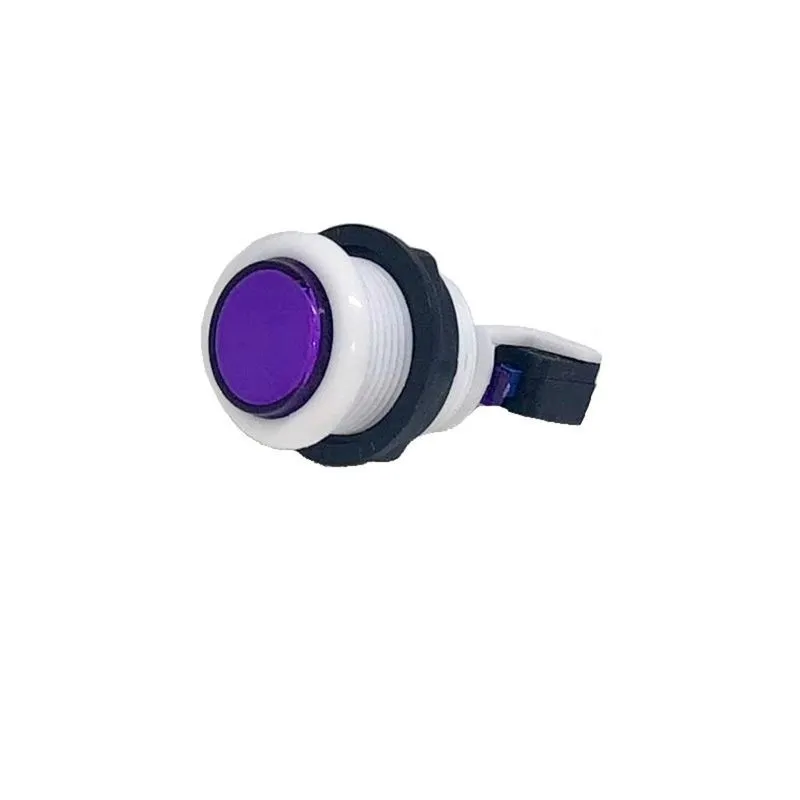 Botão Aegir Arcade Acrílico Corpo Branco Micro Switch
