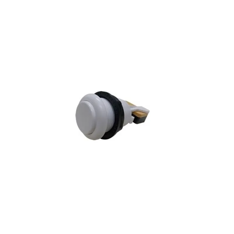 Botão Aegir Arcade De Nylon Com Micro Switch - Branco