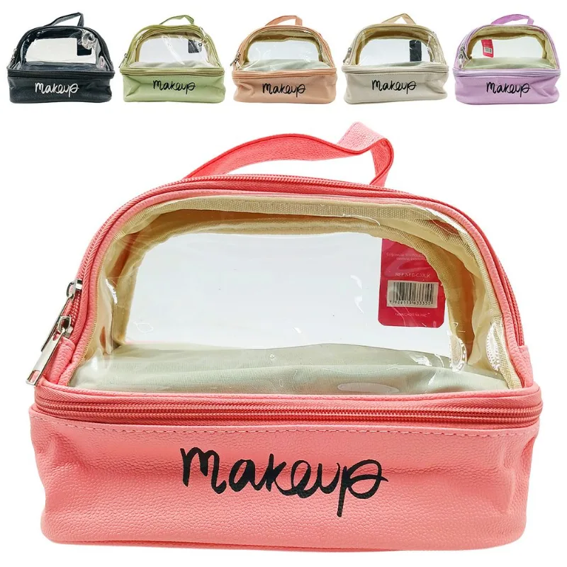 Nécessaire Makeup C/ Alça 18x25cm em Poliéster Rubys