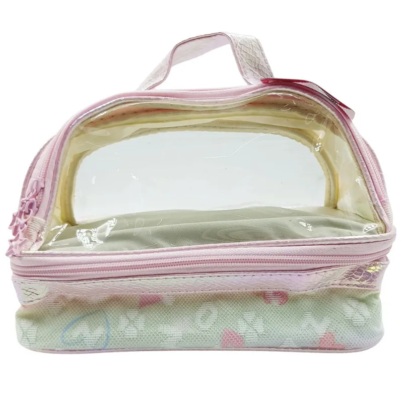 Nécessaire C/ Alça 18x25cm em Poliéster Rubys-Rosa