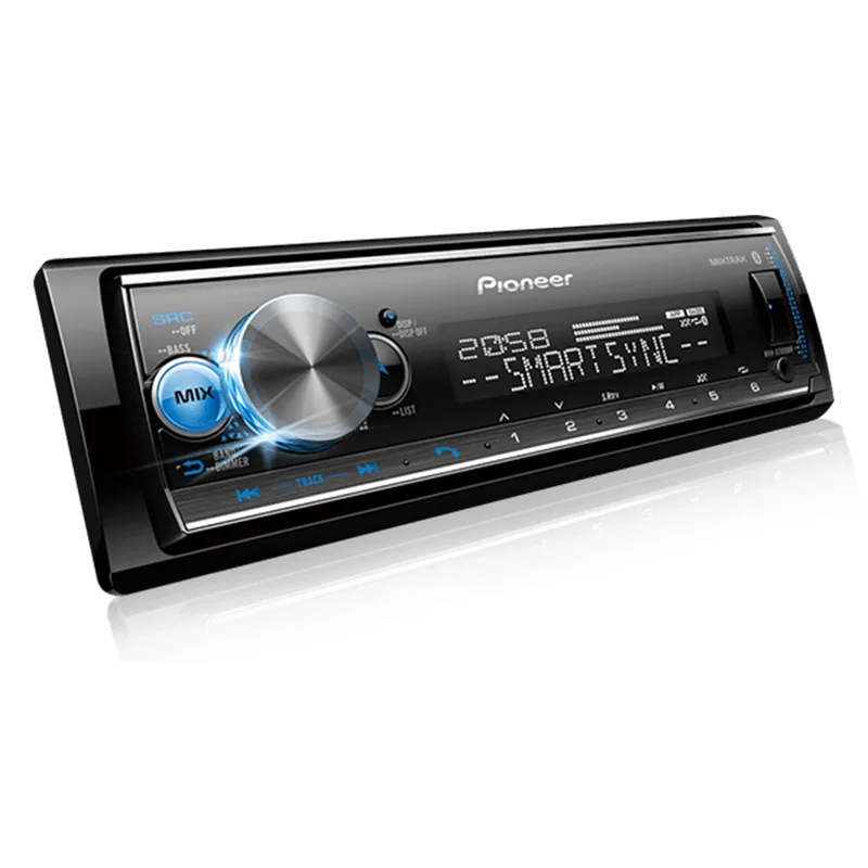 Som automotivo Pioneer Mvh x7000br Bluetooth 3 Rca Controle Remoto Rádio Lançamento 2020