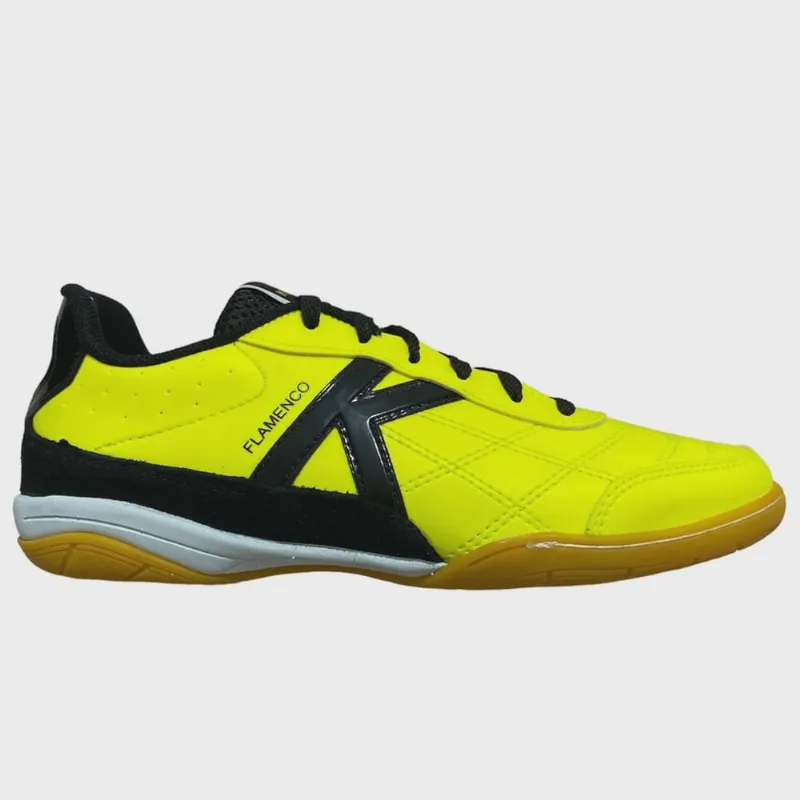 Tênis Futsal kelme Flamenco Fs Unissex Amarelo