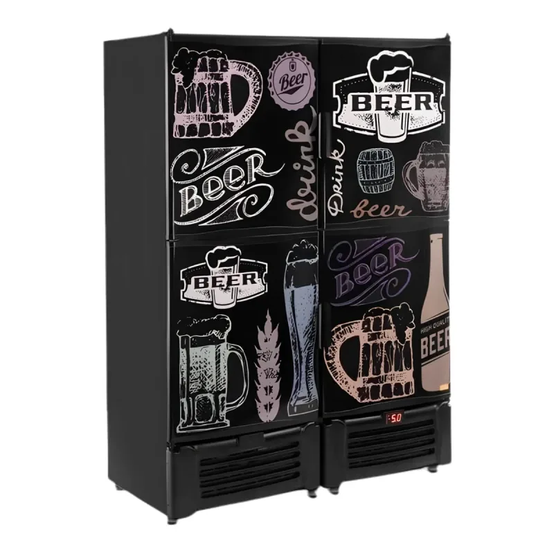 Visa Cooler Cerveja 1300L Porta Sólida 220V - Refrimate