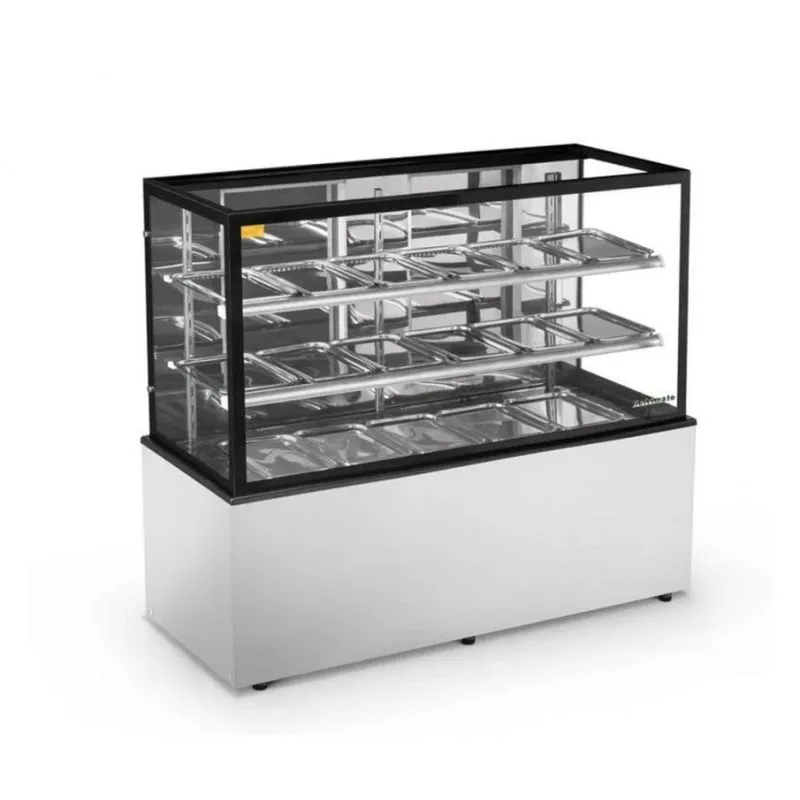 Vitrine Estufa New Titanium Inox 1 50m Com Led Cqnt 1500 Refrimate 220v
