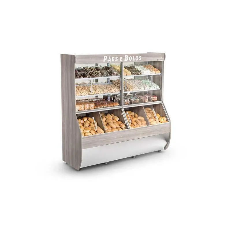 Armário De Pão Com Tulha 1,34 Mt London Aptu1340 - Refrimate