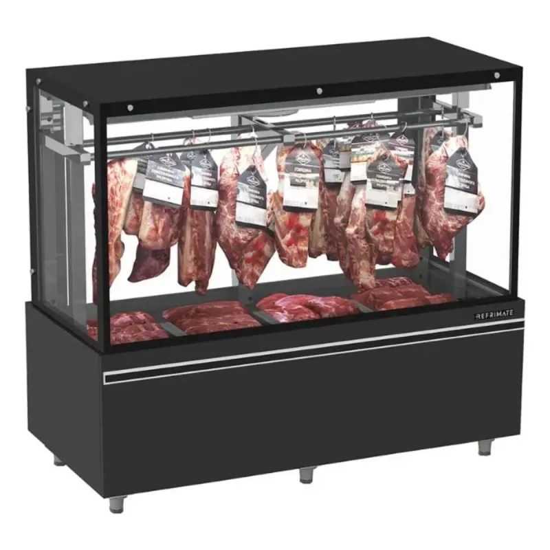 Balcão Açougue Avícola Free 1,50 m Vanguard Top Prateleira EAVTP1500 220V - Refrimate