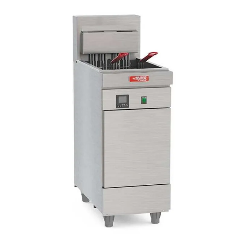 Fritador Elétrico Gabinete 15 Litros Óleo Feg15-3t Trifásico 380v - Red Chameleon