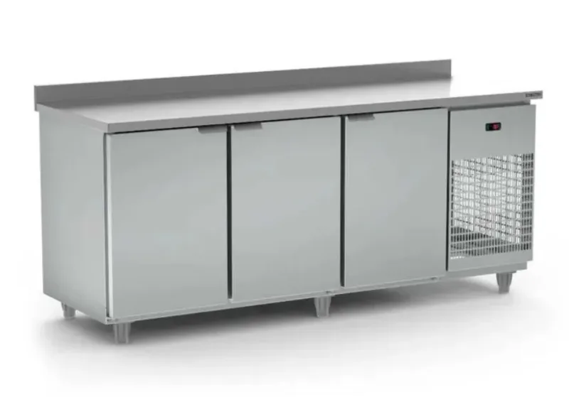 Balcão Serviço Refrigerado 2,00m Inox sem Cuba BSR2000 220v Refrimate