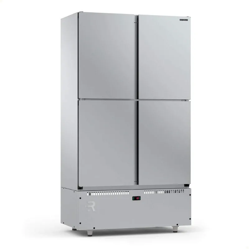 Mini Câmara Comercial Resfriados 4 Portas Refrimate Em Aço Inox 744 Litros 220v MC4P MCR - REFRIMATE