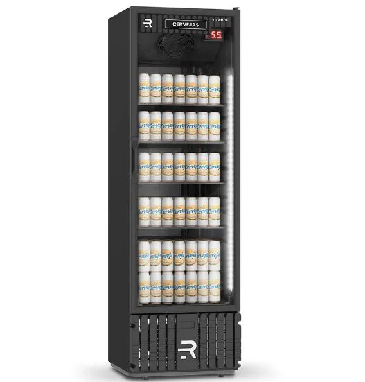 Visa Cooler Cervejeira Porta de Vidro 400 Litros Ar forçado VCCE-400PDVS PR_PR 220v Refrimate