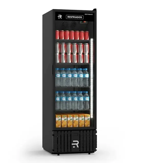Visa Cooler Expositor para Resfriados com Porta de Vidro e Refrigeração Comercial VCM570PV 570 Litros PR_PR- Refrimate