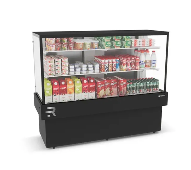 Vitrine Refrigerada Confeitaria Vanguard Plus CVPRAF 1450 com Ar Forçado para Exposição de Doces e Sobremesas - Refrimate