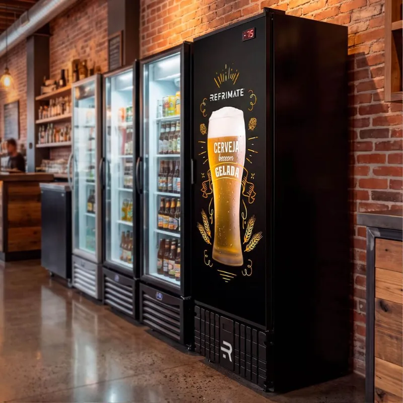 Visa Cooler Cerveja Refrimate 570 Litros 220v Porta Sólida Vcce570ps - REFRIMATE