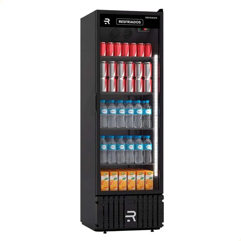 Visa Cooler Resfriados Refrimate 570 Litros 220v Porta De Vidro Com Led Vcm570pv