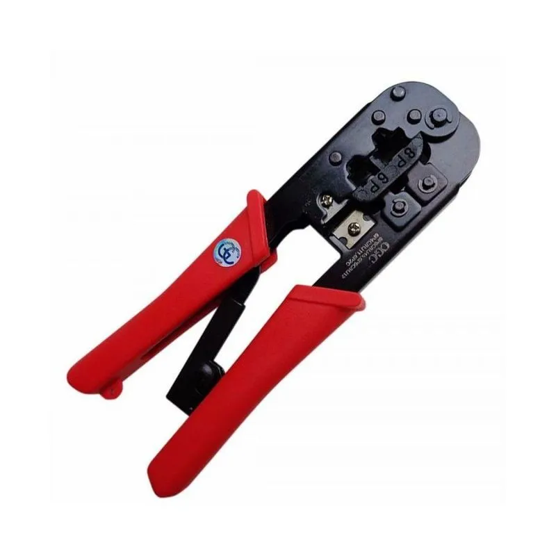 Alicate profissional grimpar Rj11 Rj45 catraca 568r - GC
