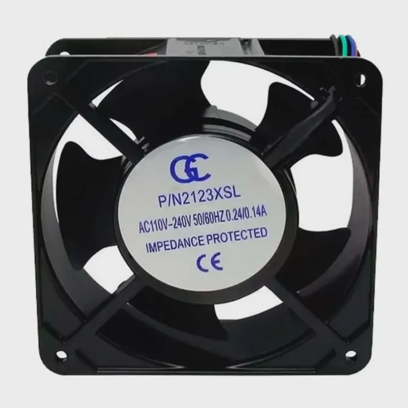 Micro ventilador ventoinha 120x120x38MM 110/220V metálica gc