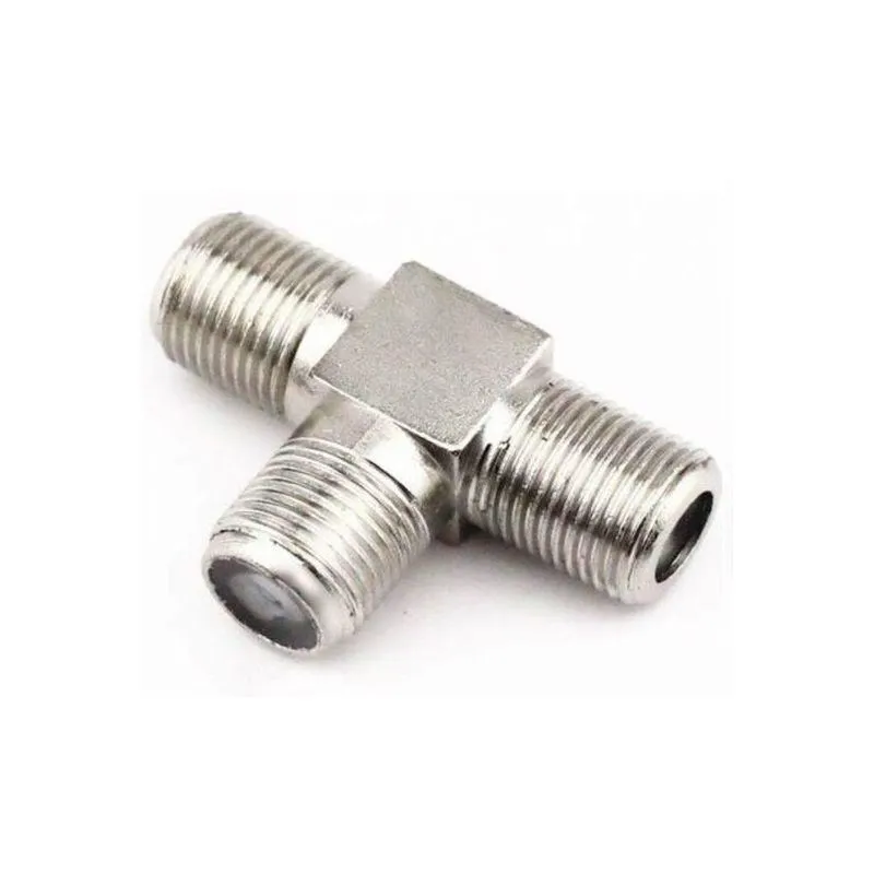 Conector Emenda Tipo T Simples Fêmea Cabo Coaxial Gc 100 Un.