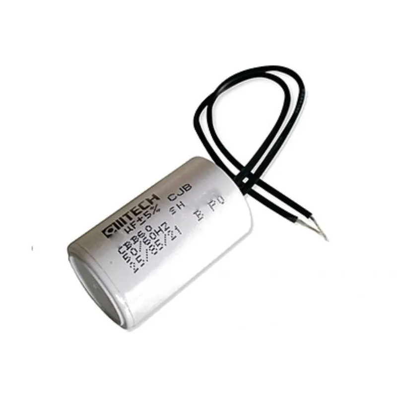 Capacitor De Motor 25uf X 250vac 2 Fios 10 Unid