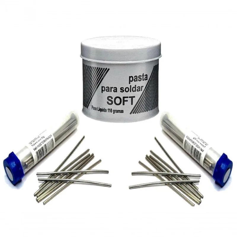 Kit 02 Salva Chip + Pasta Para Soldar 110 G