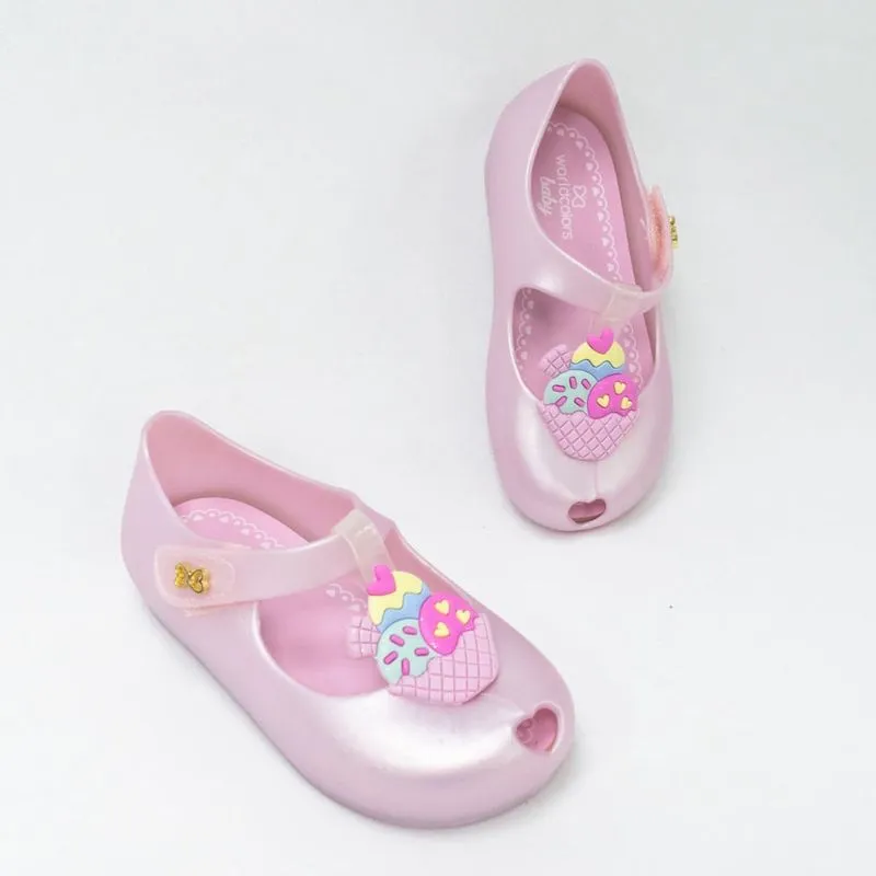 Sapatilha World Colors 158.019 Angel com Fecho de Contato