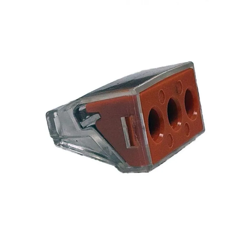 Kit Conector Borne Cristal Permanente 3 portas 10 peças