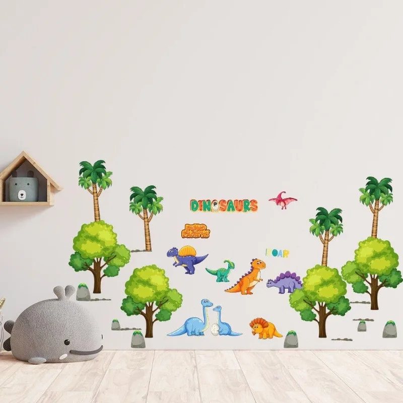 Adesivo De Parede Decorativo Infantil Dinossauros