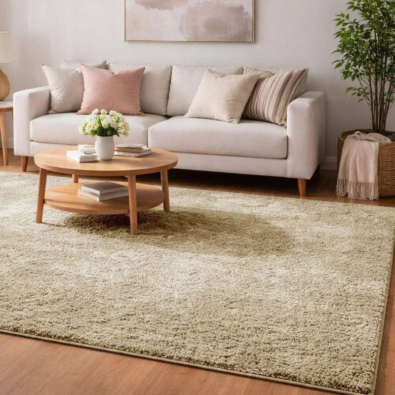 Tapete Milano Soft Pérola Antiderrapante Tamanho:2,00x3,00