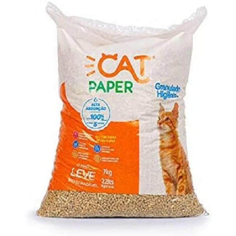 Granulado Higienico Cat Paper 7 Kg
