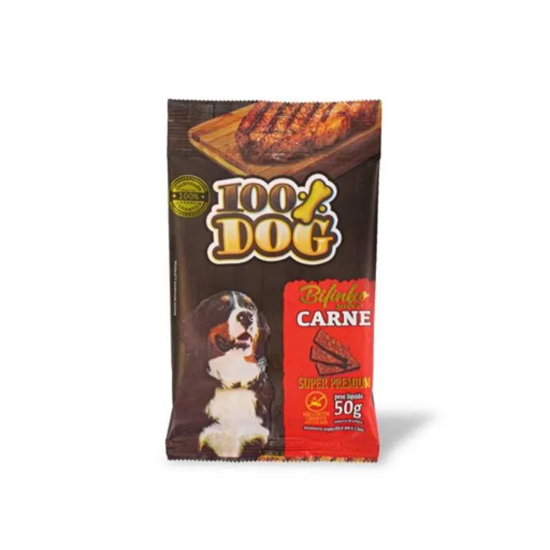 Bifinho Carne 50g 100% Dog