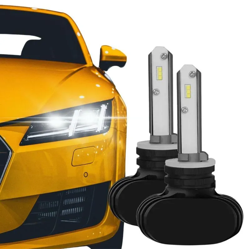 Kit Par Lâmpadas Ultra Led 6500k H16 Hb3 Hb4 12v 24v Branca