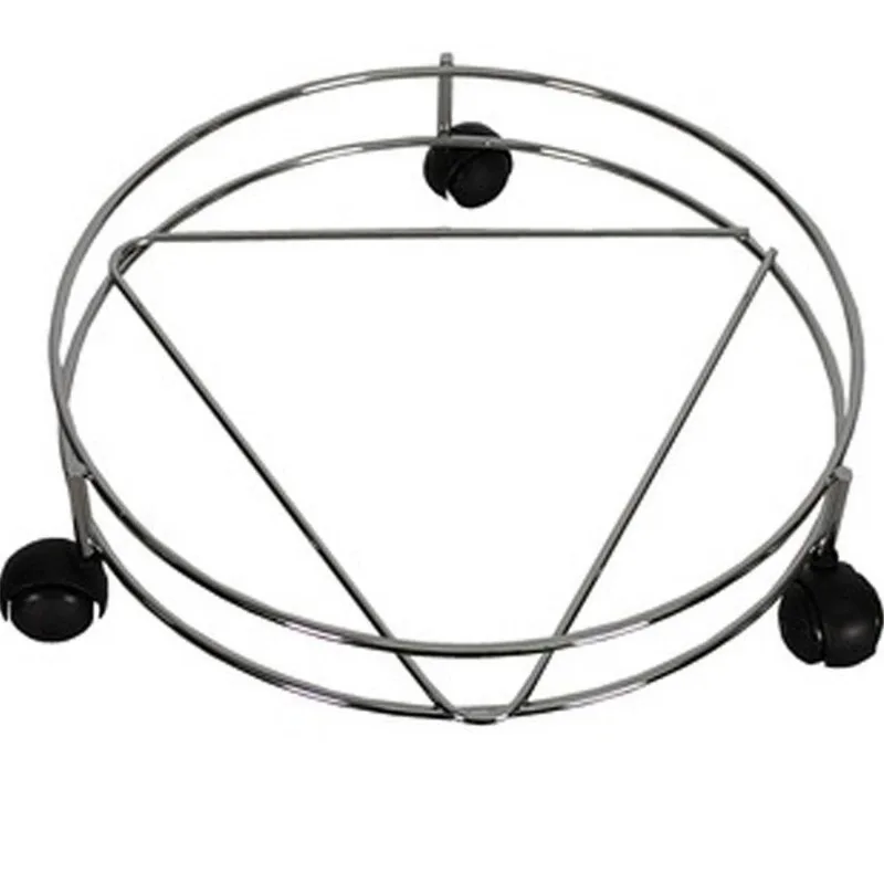 Suporte Para Botijão, Vaso, Reforçado Cromado - Araminas