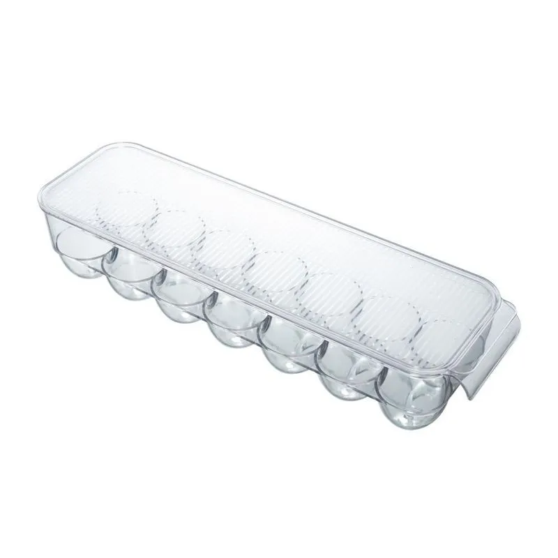 Porta Ovos Com 14 Cavidades E Tampa De Poliestireno My Box