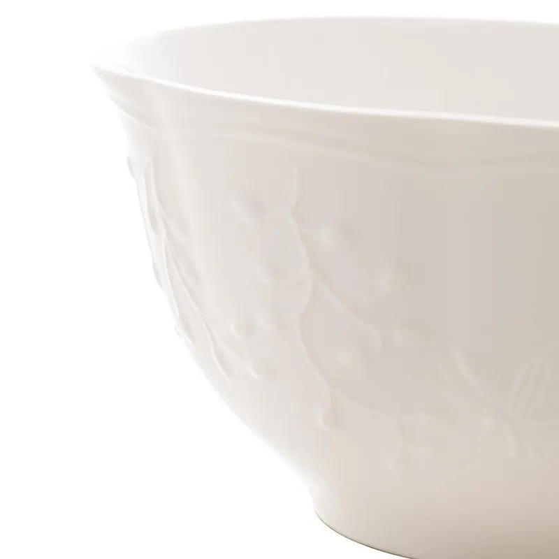 Bowl Lyor New Bone Butterfly Flower De Porcelana 14Cm
