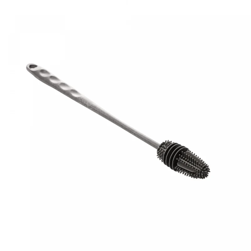 Escova para Limpeza de Silicone Basic Cinza 31cm x 3cm x 3cm - Lyor Unico - LYOR