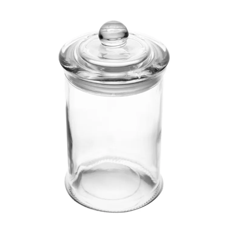 Pote De Vidro Com Tampa Arena 300ml