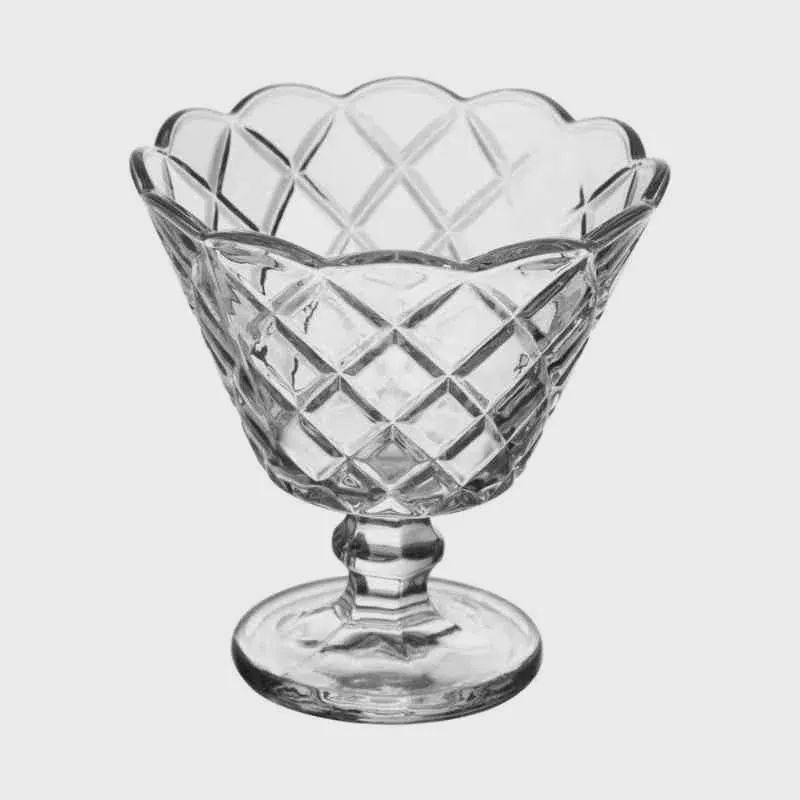 Taça para Sobremesa de Vidro Diamante 150 ml Lyor