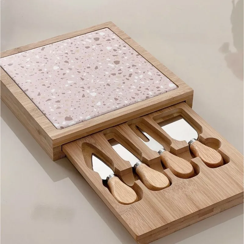 CONJUNTO 6 PEÇAS PARA QUEIJO LYOR